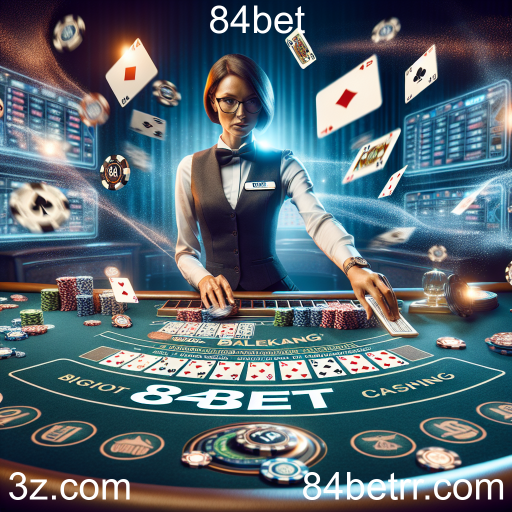 Experiência Imersiva de Dealer Ao Vivo na 84bet